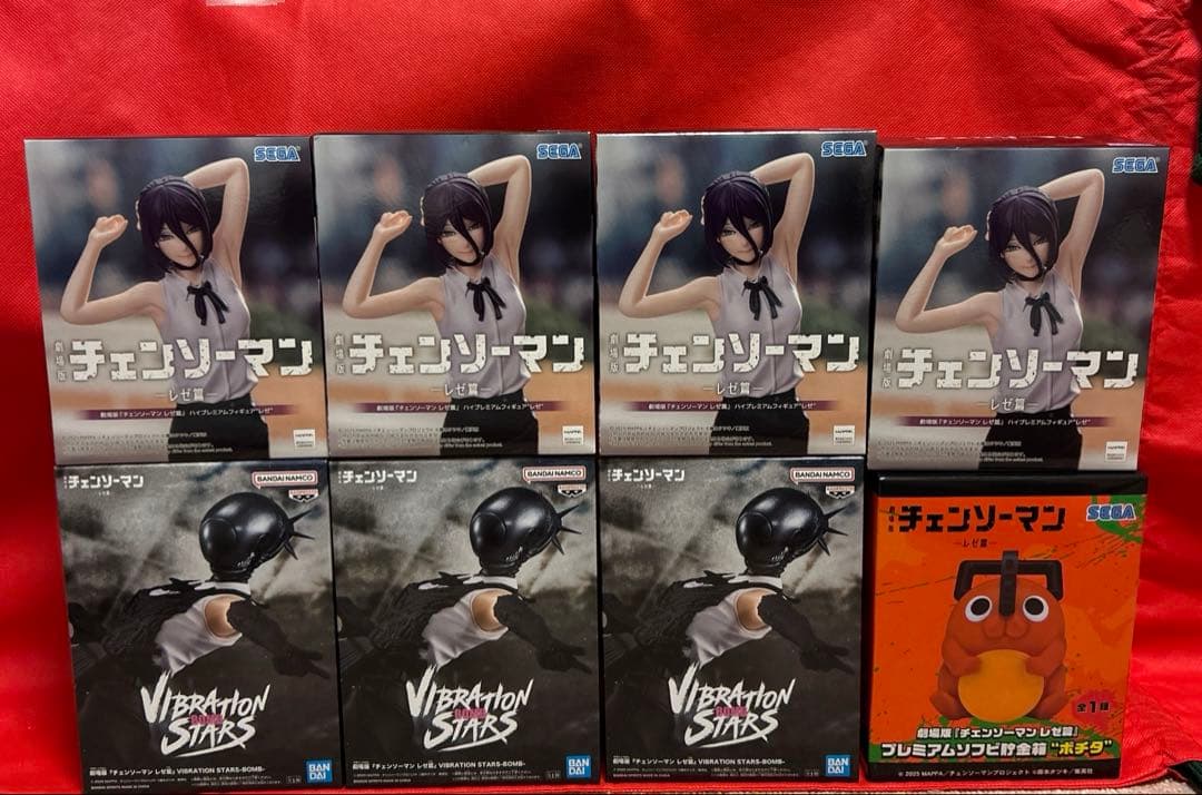 チェンソーマン レゼ篇 レゼ フィギュア セット