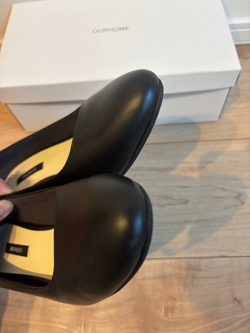 OURHOME フォーマルに使えるレザーパンプス 24.0 - メルカリ