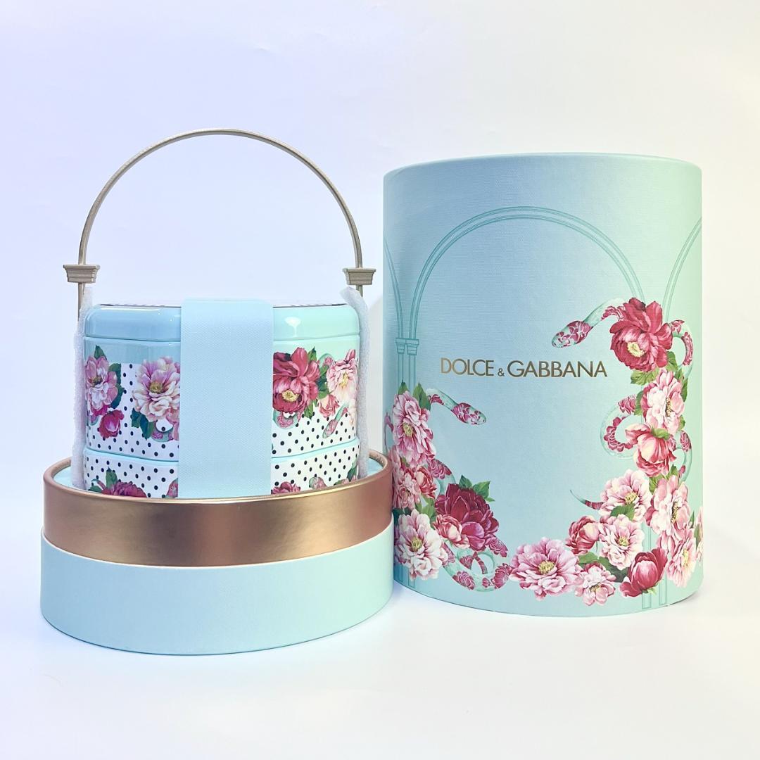 D&G ドルチェ&ガッバーナ 花柄 スィーツボックス 小物入れ レア 未使用品