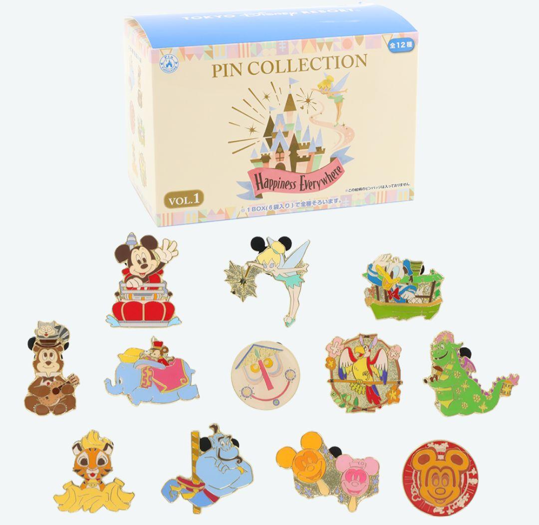 ディズニー ピンバッジコレクションコンプリートボックス - メルカリ
