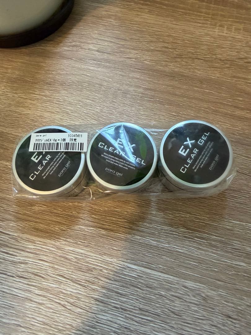 EX CLEAR GEL 3個セット　定価¥38400 para gel