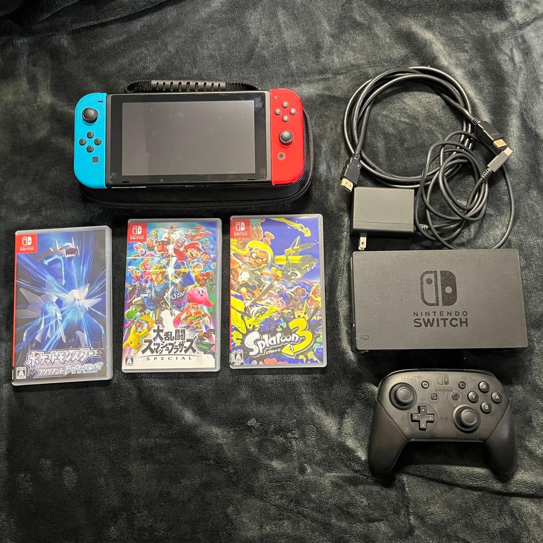 【ソフト・プロコンセット】Nintendo Switch 任天堂純正『Switch2 プロコン（Proコントローラー）』＋専用ケースや