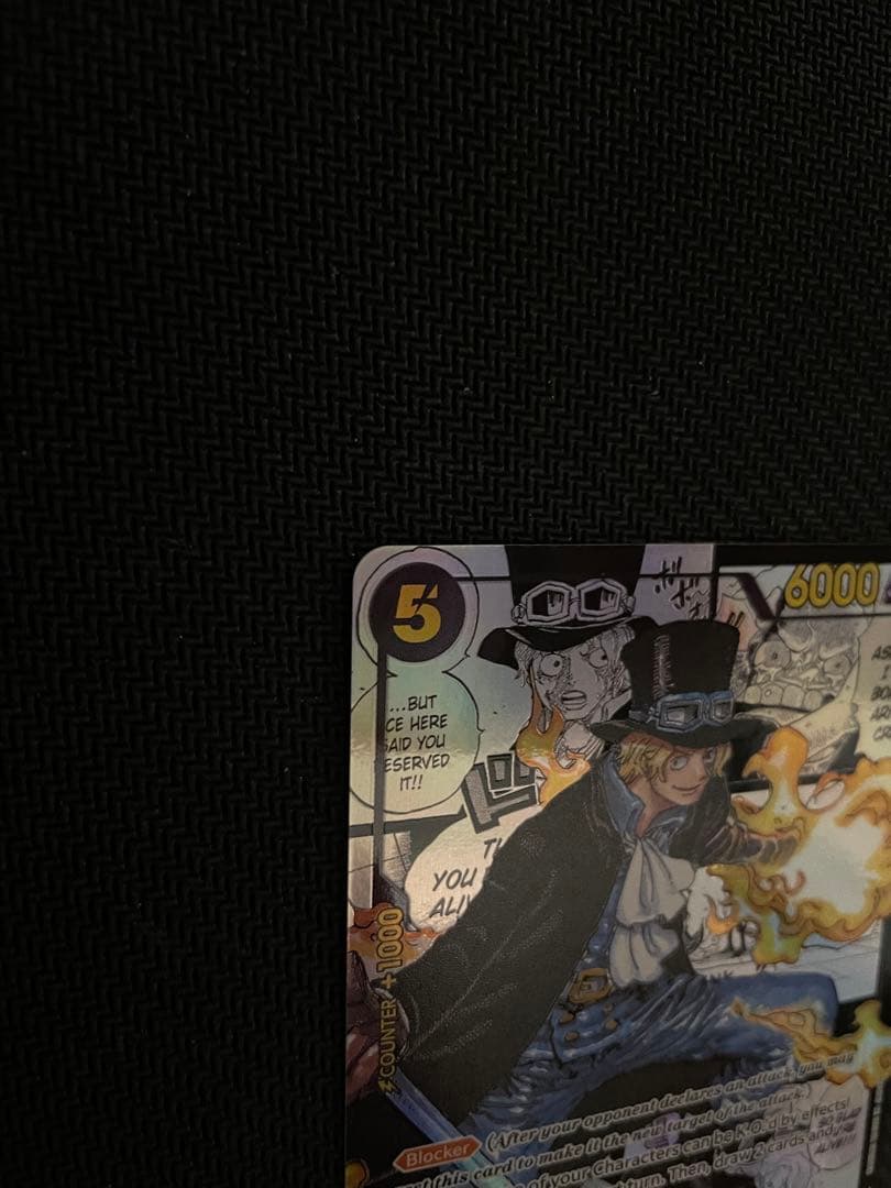 英語版】ワンピースカード サボ コミックパラレル コミパラ - メルカリ