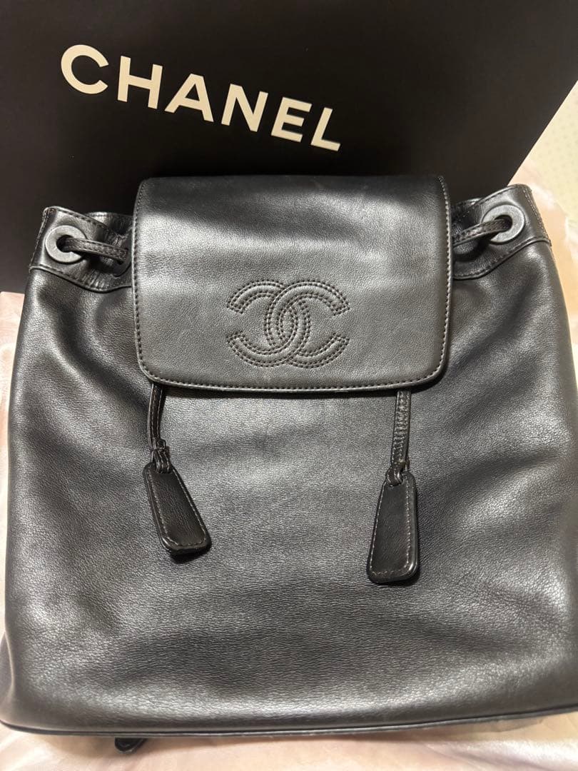 シャネル リュック 表参道正規店メンテ済み ハワイ購入本物 ココマーク