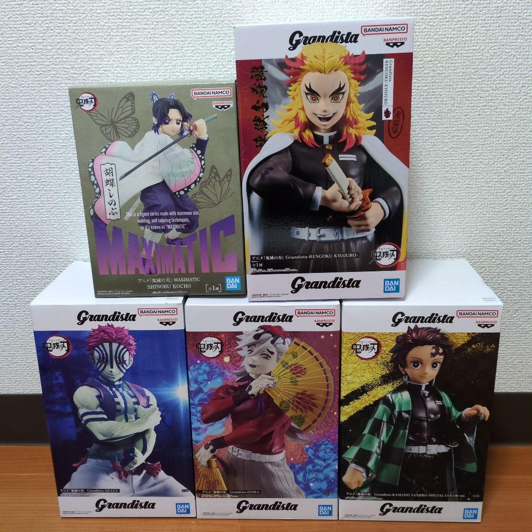 鬼滅の刃 人気キャラクターフィギュア 5点セット