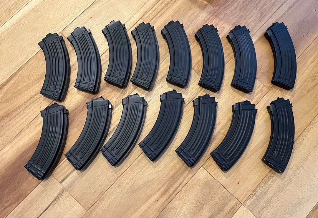 次世代　AK マガジン　15本　東京マルイ AKストーム　47 74