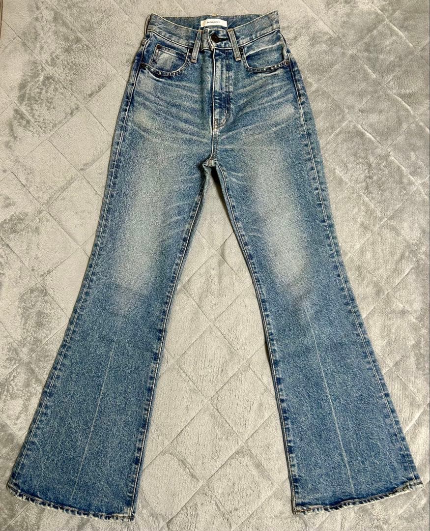 マウジー フレアデニム ストレッチ 23インチ 010GSA12-1600-4