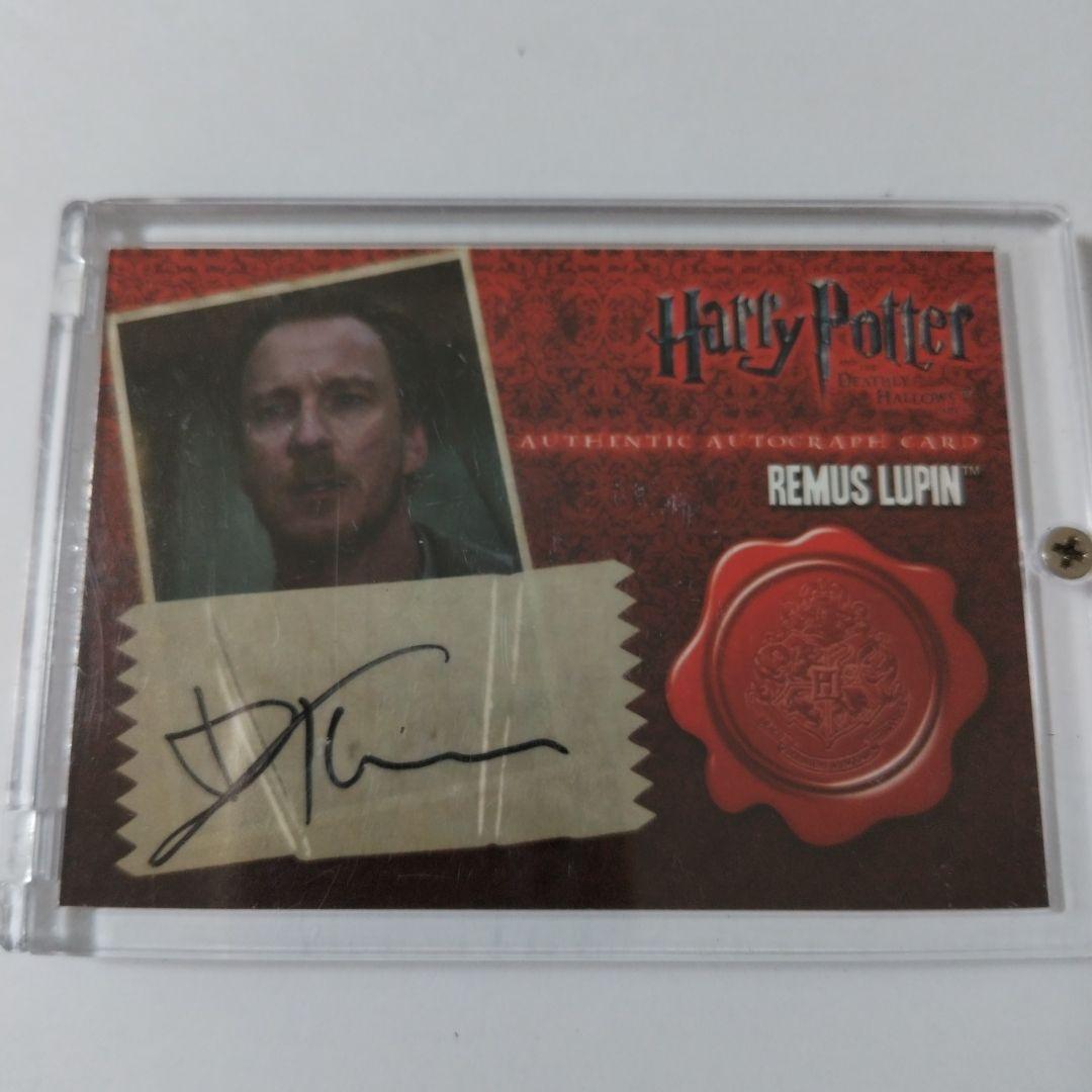 ハリーポッター 死の秘宝 リーマス・ルーピン 直筆サインカード
