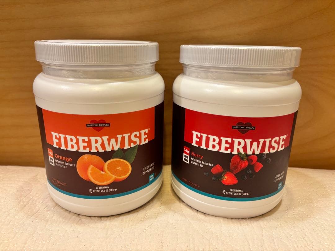 【お値下げ】メラルーカ ファイバーワイズ　ベリー&シトラスオレンジ　2個セット