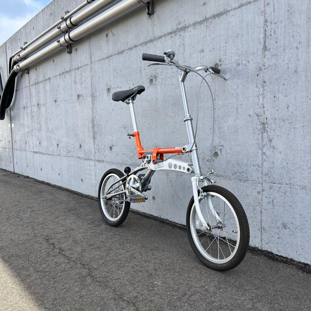 美品◼︎miyata ミヤタ トラベラー 折り畳み自転車 クイック