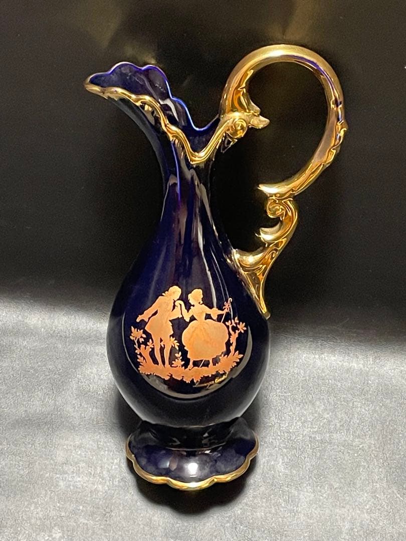 LIMOGES CASTEL 22K リモージュキャッスル フランス製 花瓶 - メルカリ