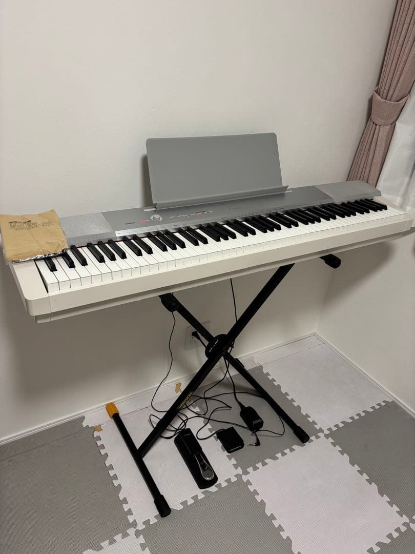 CASIO Privia 電子ピアノPX150 88鍵盤　専用ケース付