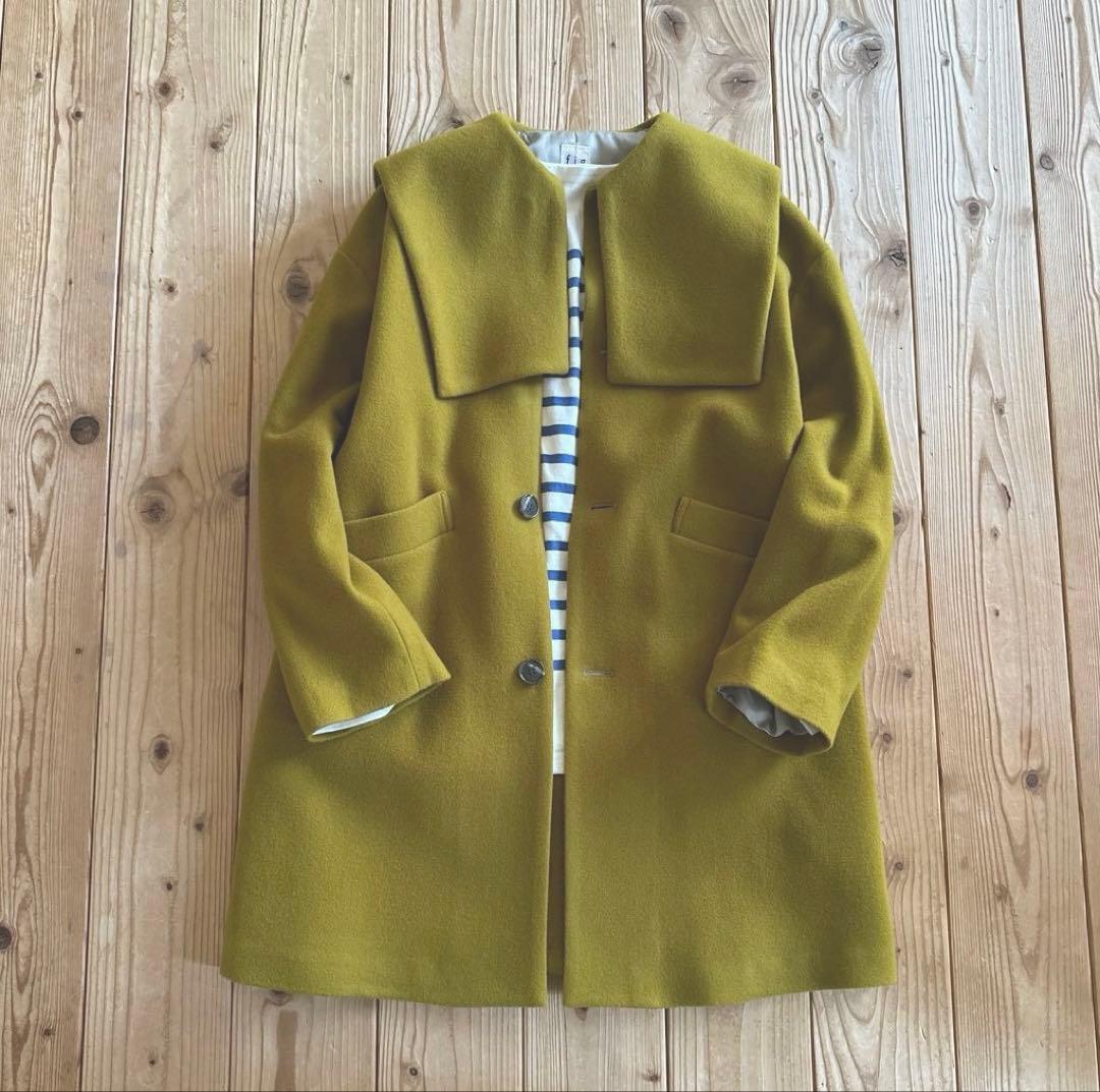 フィグロンドン セーラーカラーコート