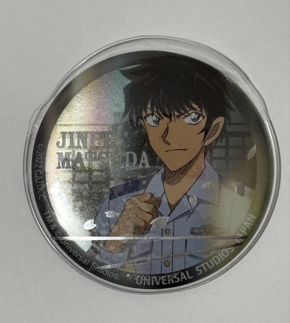 名探偵コナン 松田陣平 缶バッジ USJ ユニバ - メルカリ