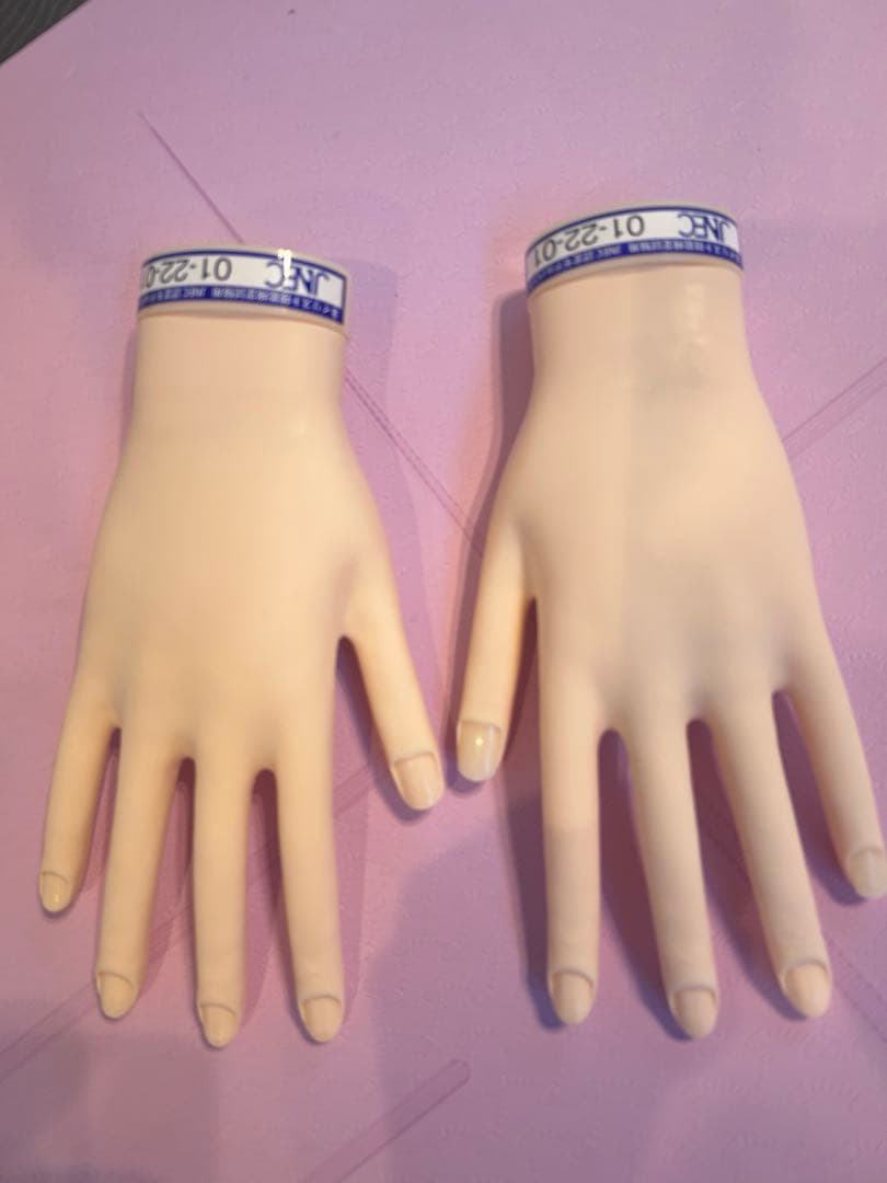 ネイルアート 検定用ハンドモデル