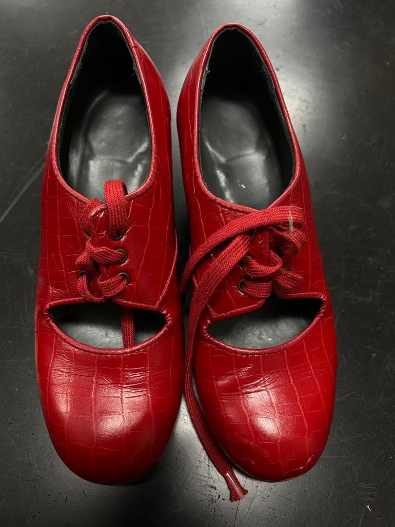 セノビージャレッド フラメンコシューズ 35 セノビージャ フラメンコシューズ - メルカリ