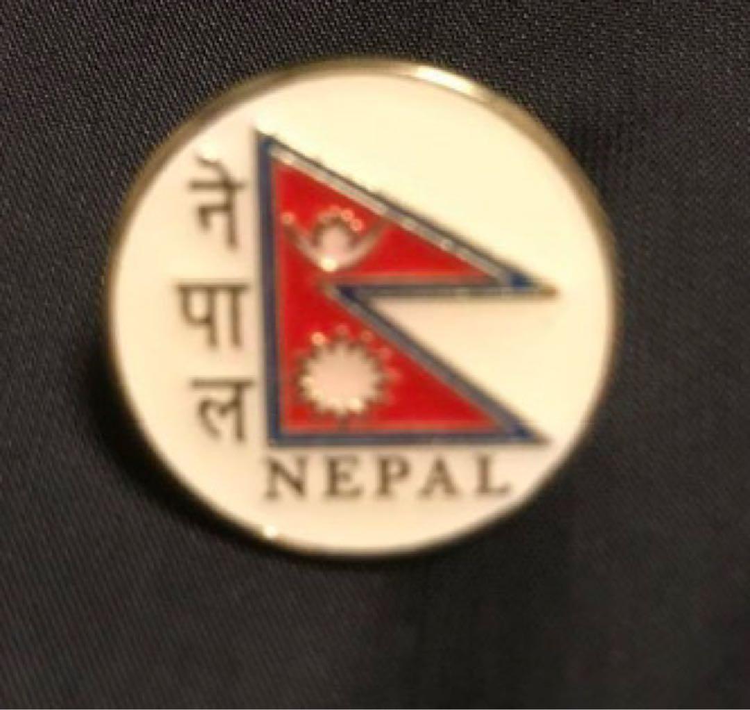 大阪関西万博 EXPO2025 ネパール館 ネパールパビリオン ピンバッジ