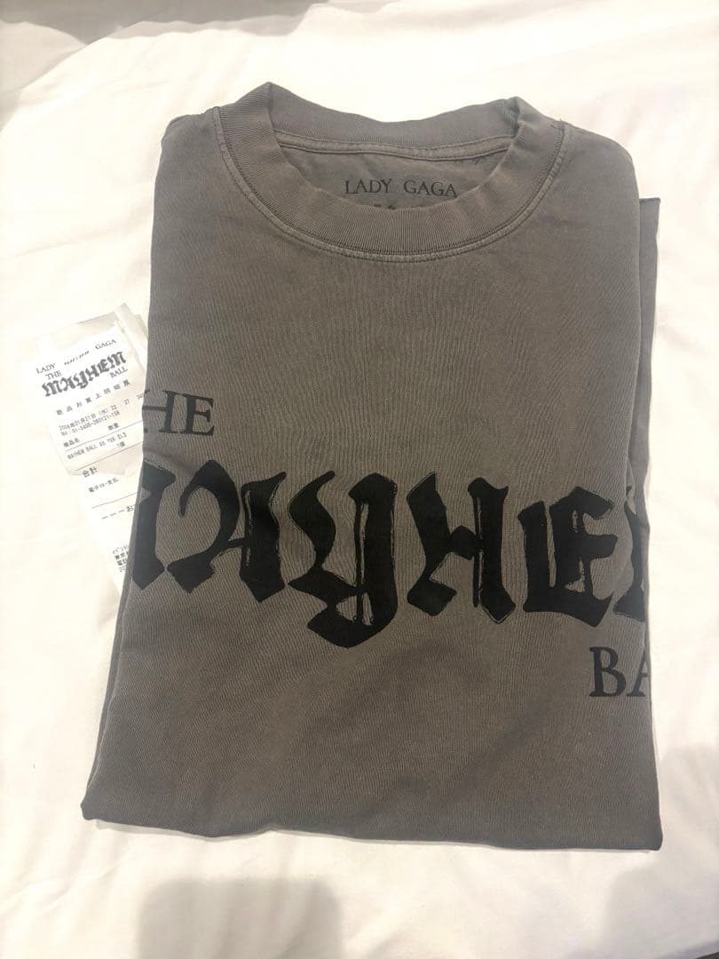 Lady GAGA MAYHEM BALL SS TEE Lサイズ - メルカリ
