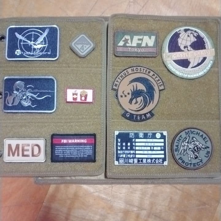 ベルクロパッチセット11枚+おまけ4枚