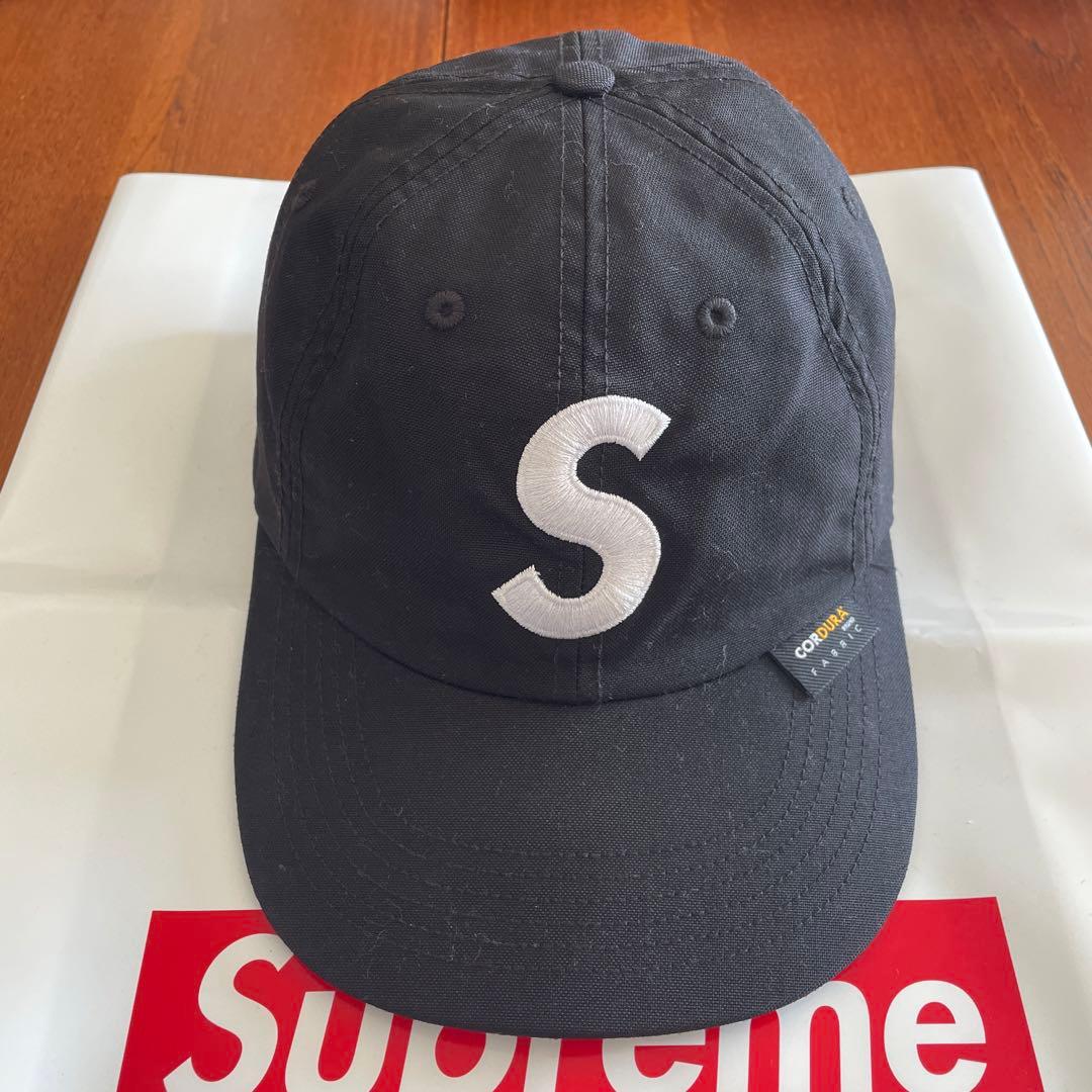 Supreme Sロゴ ブラックキャップ - メルカリ