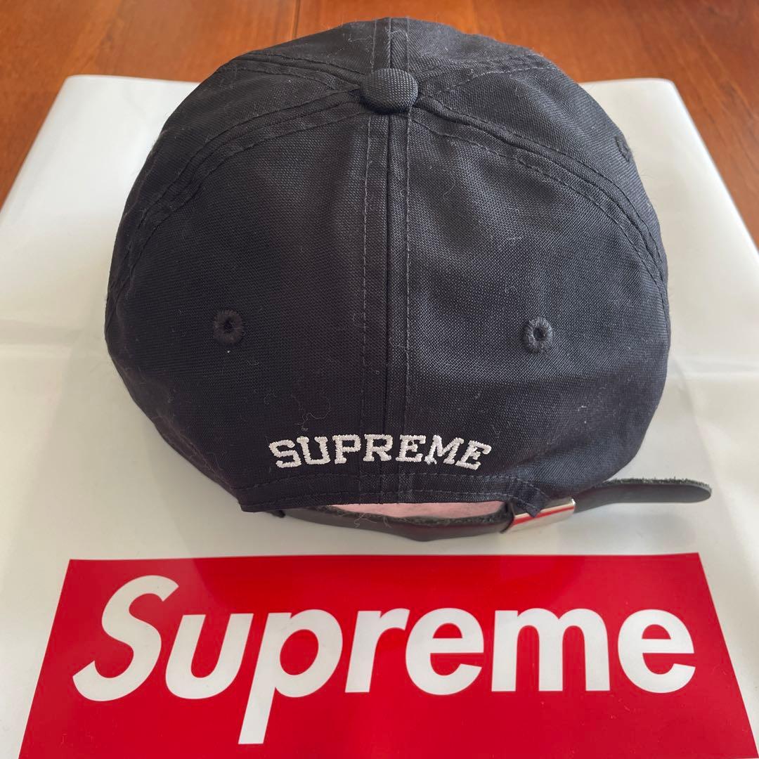 Supreme Sロゴ ブラックキャップ - メルカリ