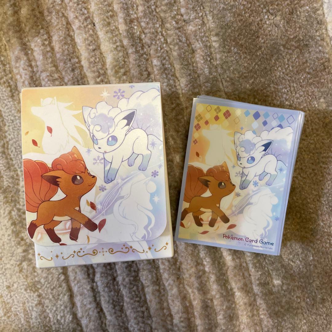 ポケモンカード ロコン アローラロコン デッキケース デッキシールド