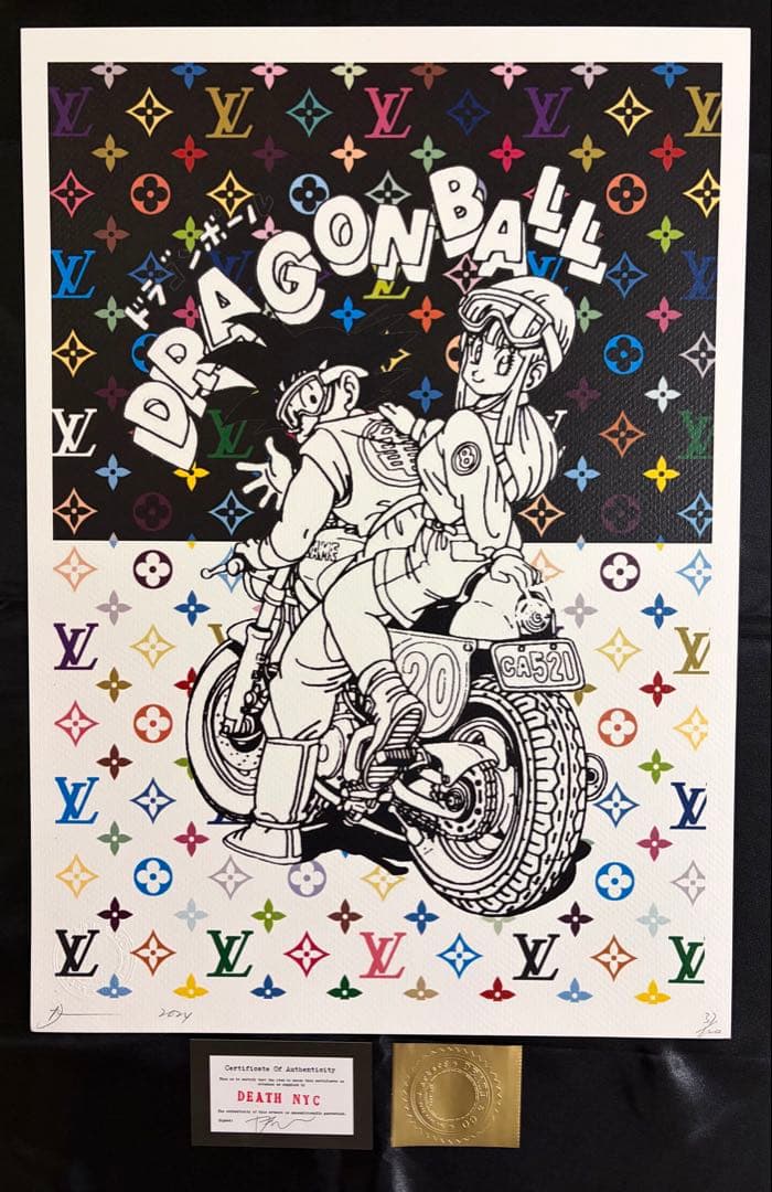 世界限定100枚 DEATH NYC アート ポスター db04