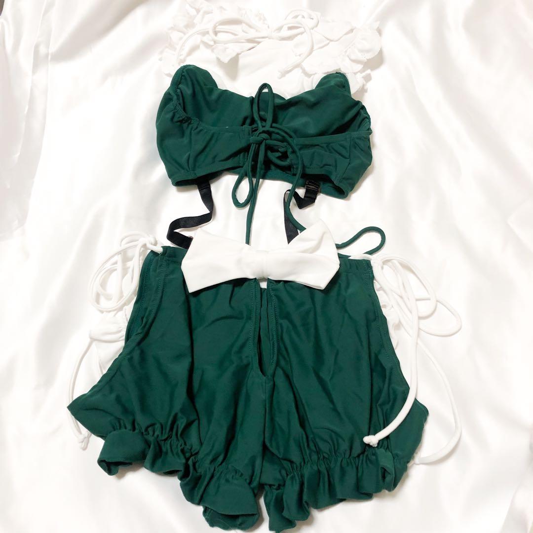 生産終了 Alter ME オルターミー クラシックメイドスイムウェア 緑 水着