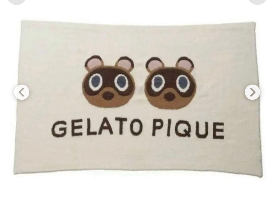新品　ジェラートピケ　どうぶつの森　ブランケット
