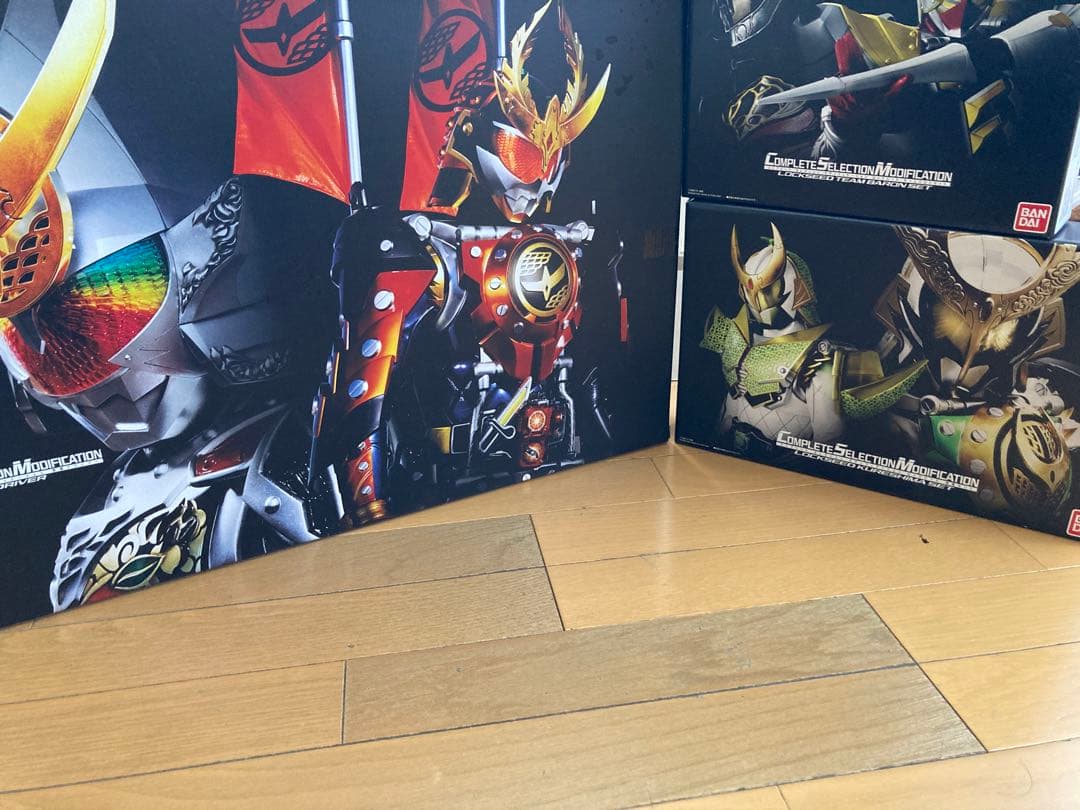 CSM戦極ドライバー&CSMロックシード チームバロン/呉島セット　中古