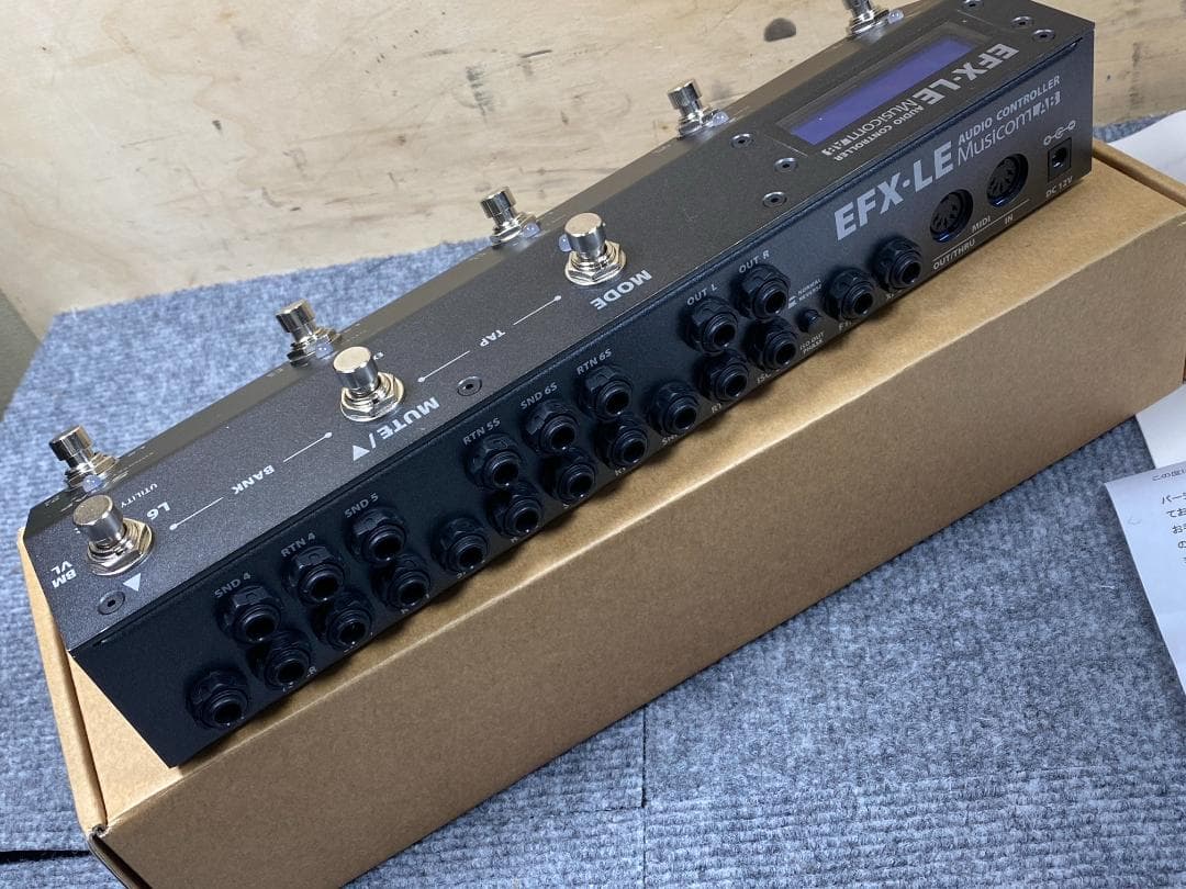 MUSICOM LAB EFX-LE スイッチャー ラインセレクター