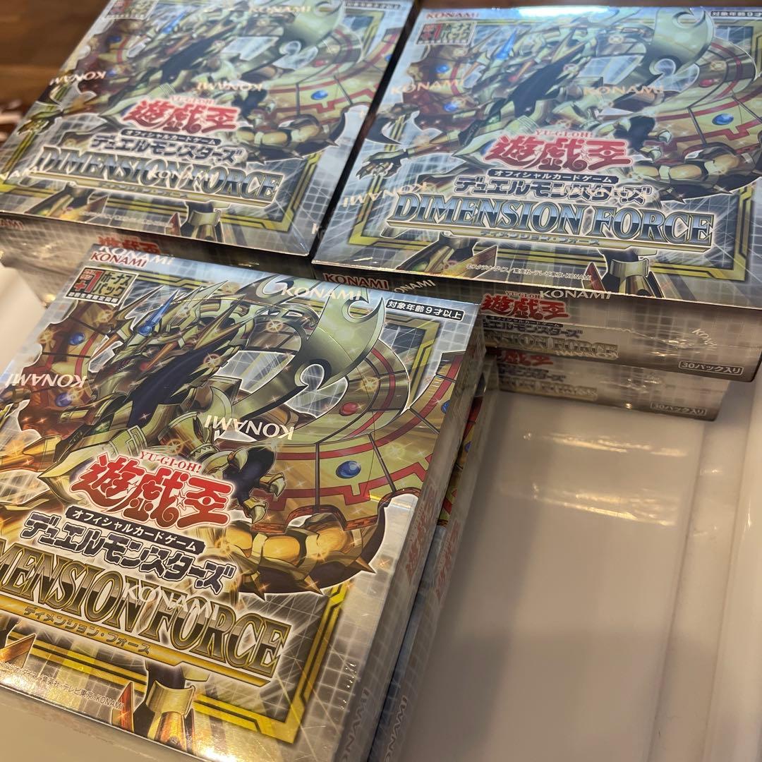 遊戯王　ディメンション・フォース　6ボックス
