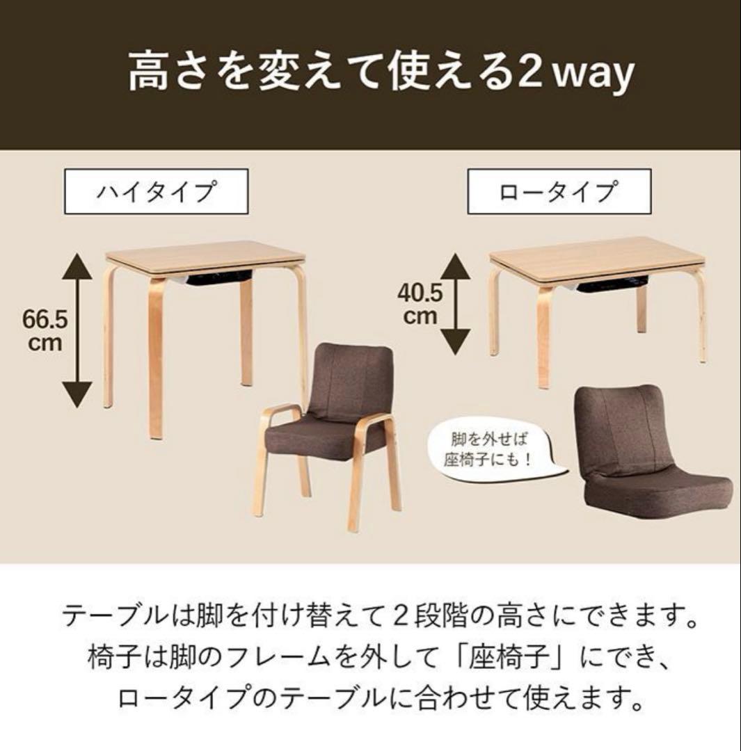 パーソナルコタツ2点セット 70x50 パーソナルこたつ2点セット こたつ＋布団｜ファミリー・ライフ公式通販