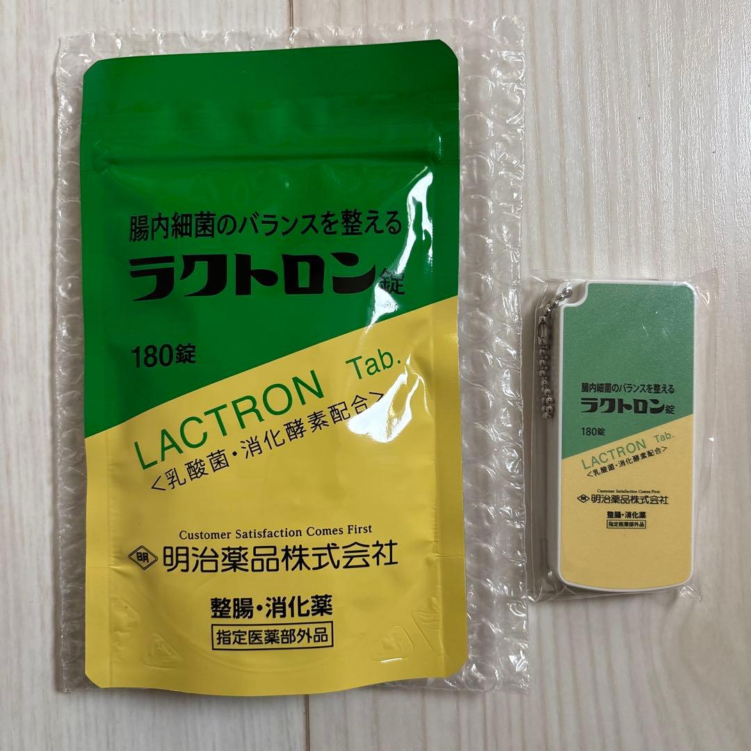新品未開封 ラクトロン錠 180錠 明治薬品 - メルカリ