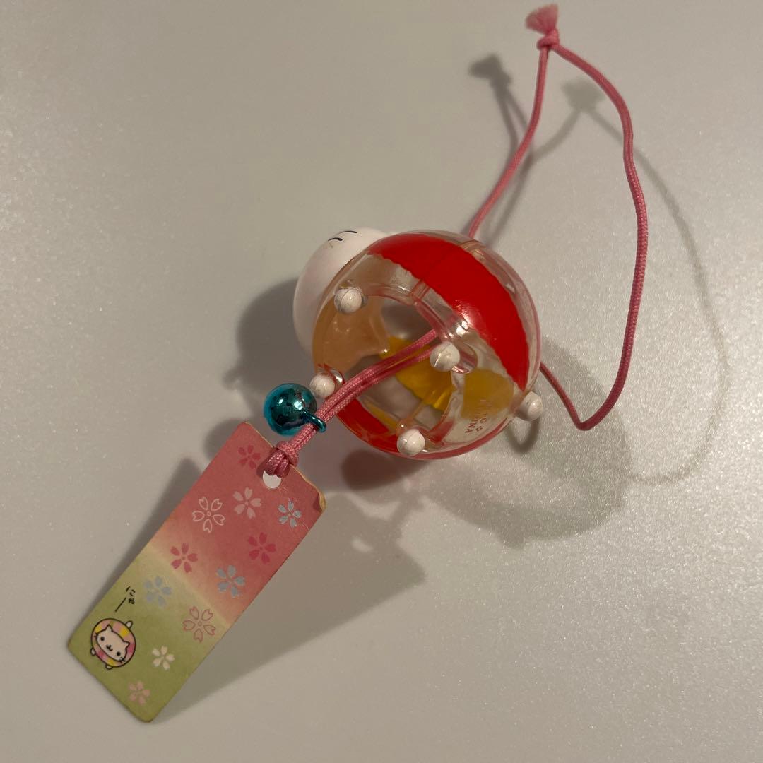 にゃんにゃんにゃんこ 風鈴 ストラップ キーホルダー サンエックス