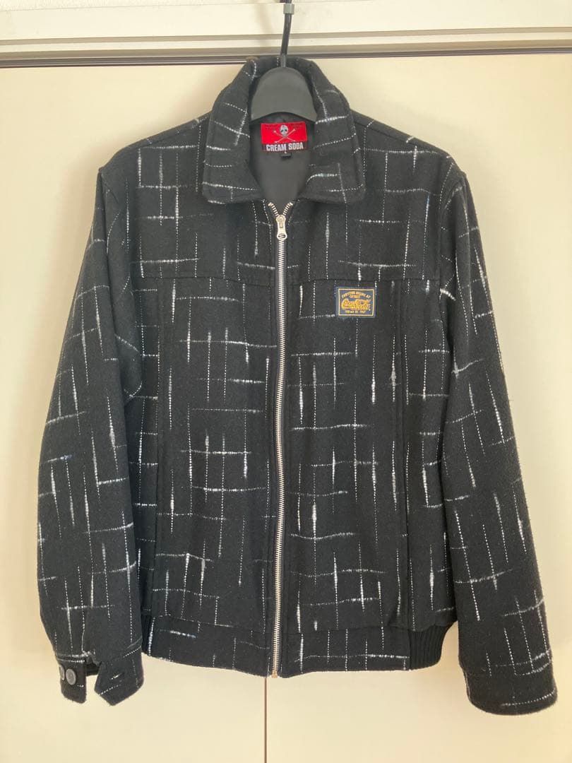 Cream Soda チェック柄ジップアップジャケット