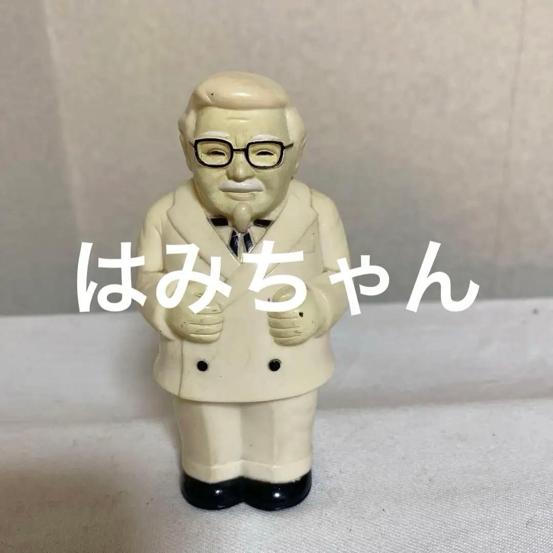 カーネルサンダース 貯金箱 ソフビ ケンタッキーフライドチキン 昭和