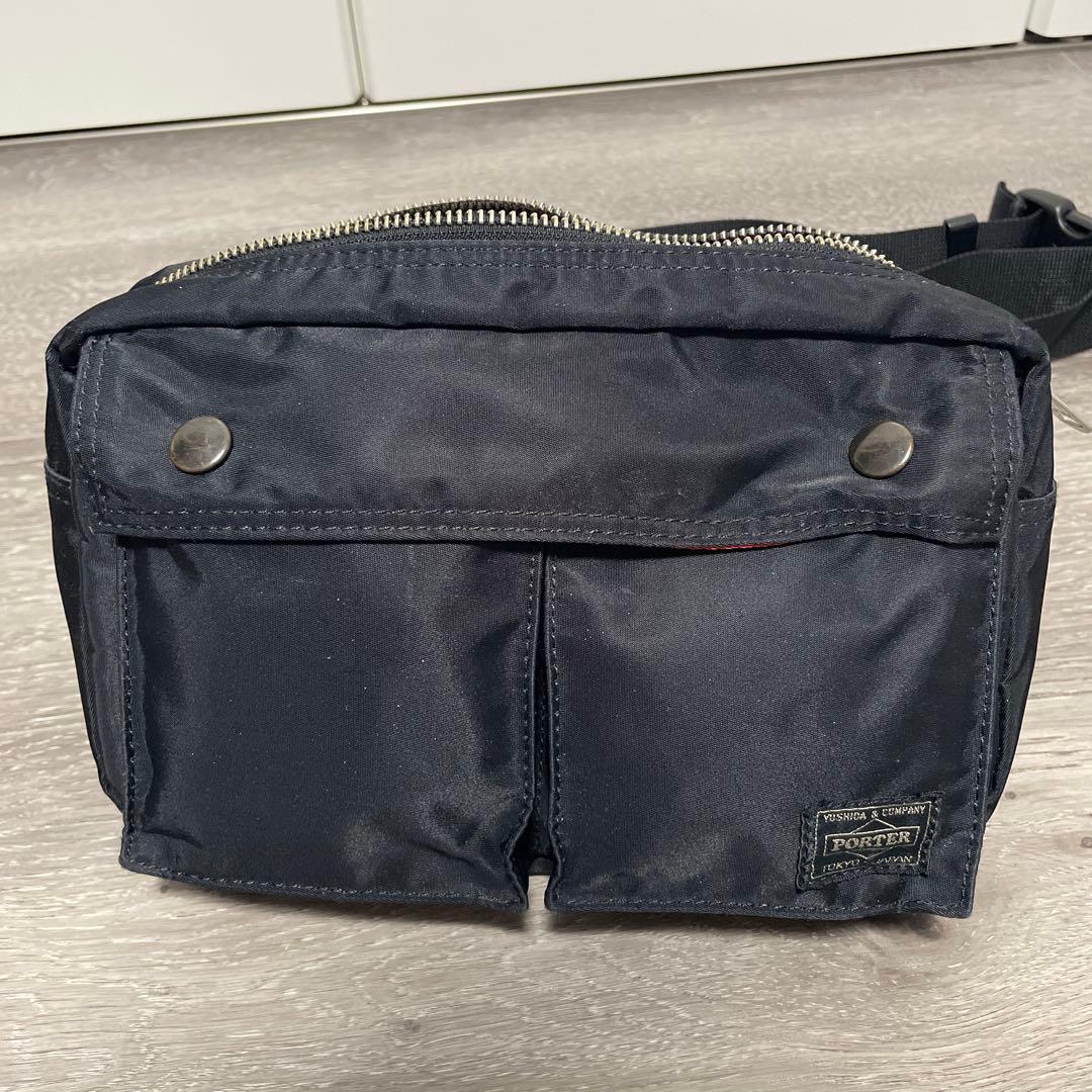 PORTER ボディバッグ ブラック　 美品 ポーター×エルファイン 共同企画