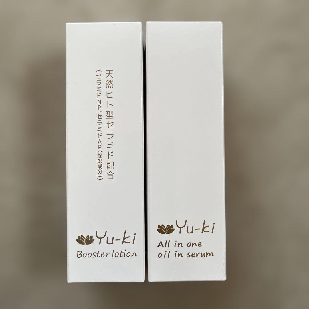 おまけ付き。Yu-ki ブースター ローション & オールインワン セラム