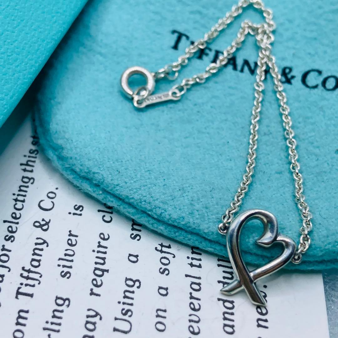 極美品✨ ティファニー ブレスレット ラビングハート AG925 - メルカリ