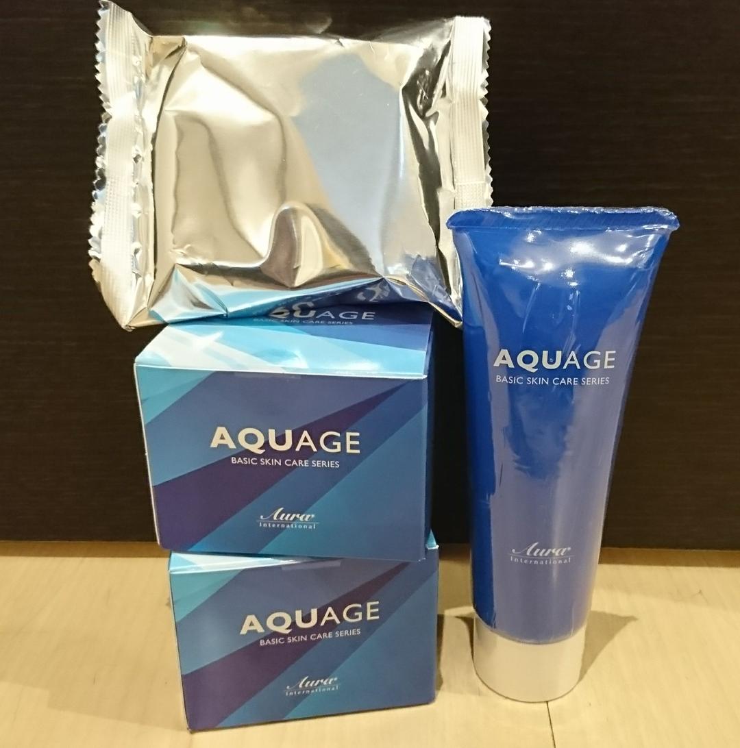 アクアージュスキンケア商品4点セット 6個入り」AQUAGE アクアージュ