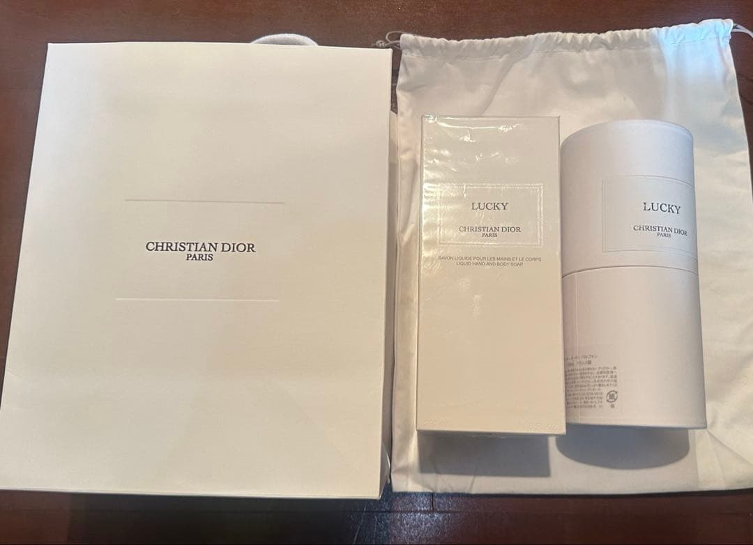 CHRISTIAN DIOR ラッキーハンドボディソープ &オードウパルファン DIOR】 メゾン クリスチャン ディオール ラッキー エスプリ ドゥ