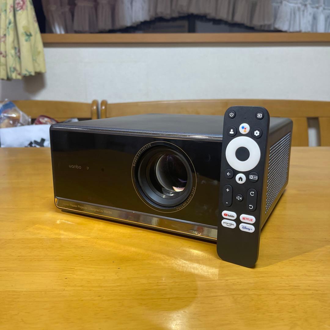 Wanbo X5 Pro プロジェクター 高輝度 フルHD 1100ANSI 楽天市場】【1100ANSI・GoogleTV搭載】WanboX5Proプロジェクター超