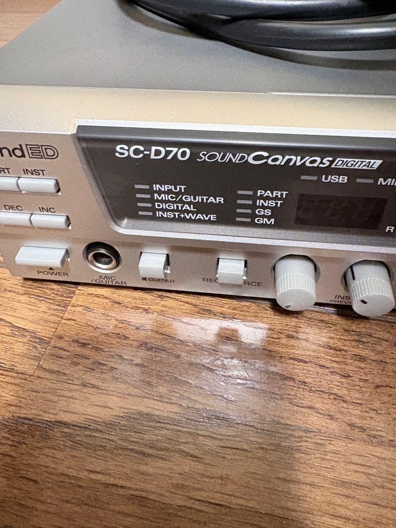 Roland（Edirol） SD-70 Sound Canvas - Ship from Mercari Japan