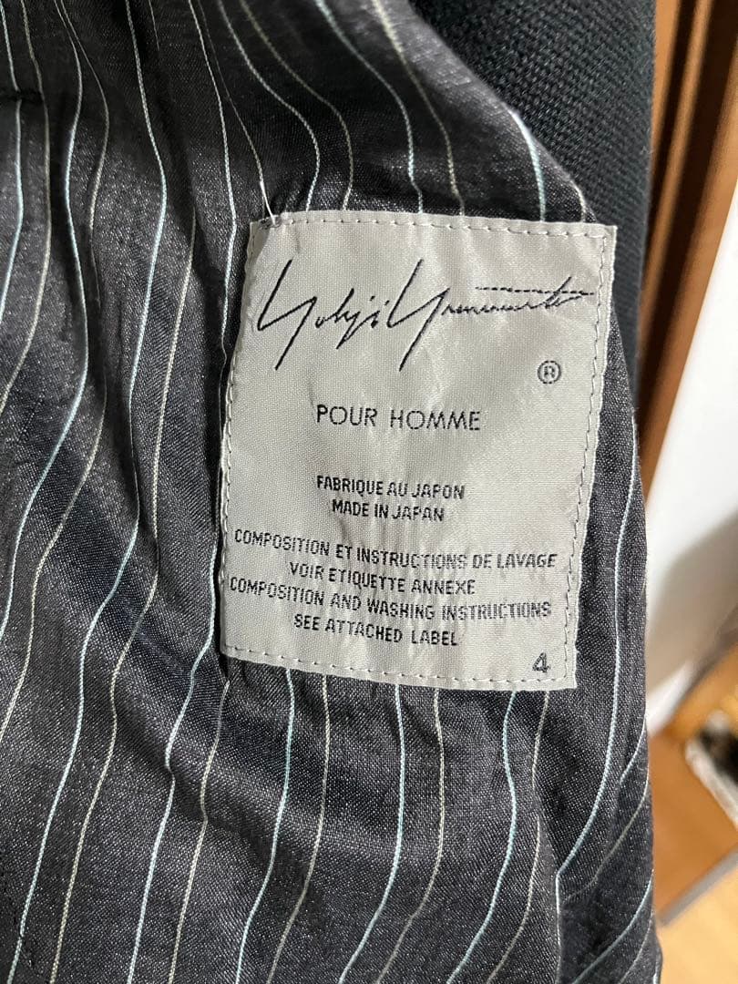 ヨウジヤマモトプールオム HD-D06-807ドレスシャツコート2017ss - メルカリ