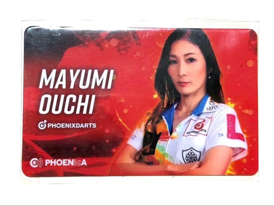 大内 麻由美プロ　PHOENIX DARTSカード　レア 大城明香利 vs 大内麻由美【女子決勝戦】2025 PERFECTツアー 第9戦