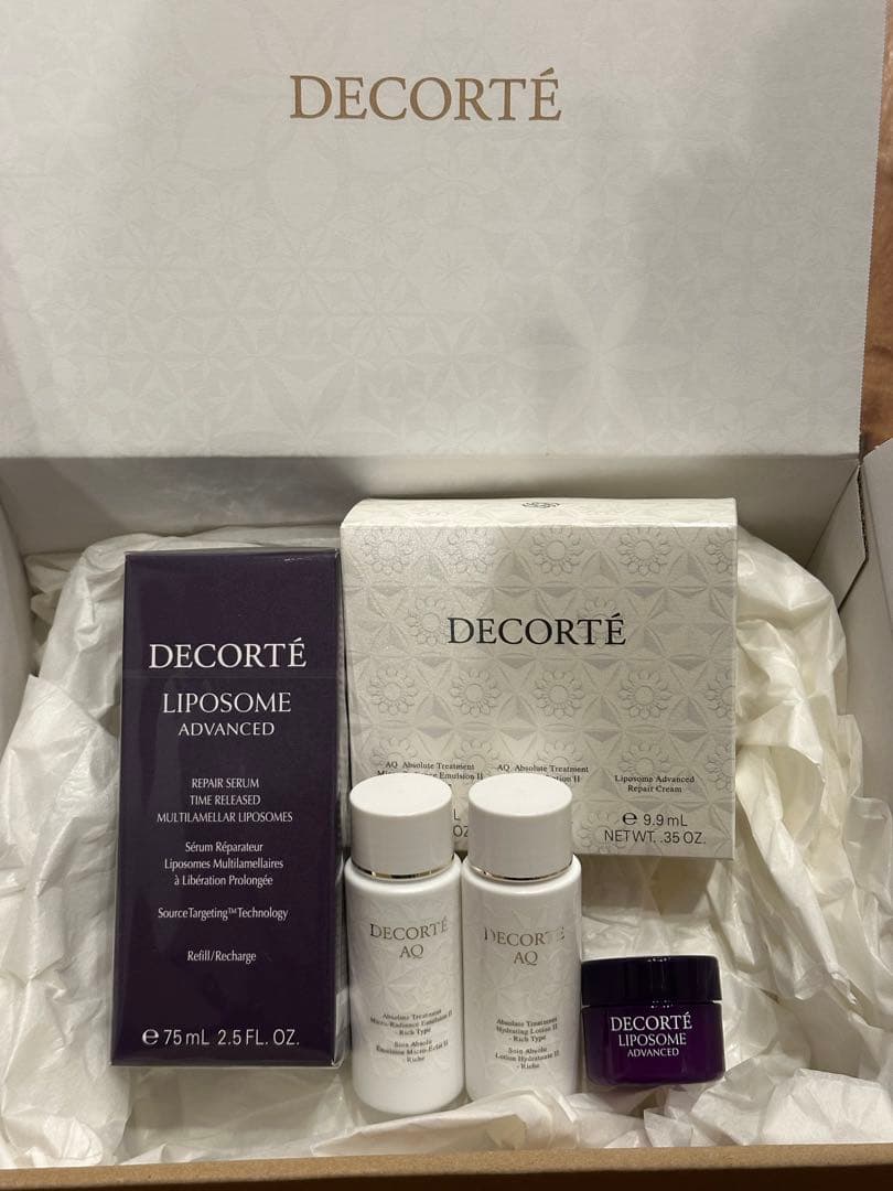 【新品未使用】コスメデコルテ リポソームアドバンストリペアセラム 付け替え