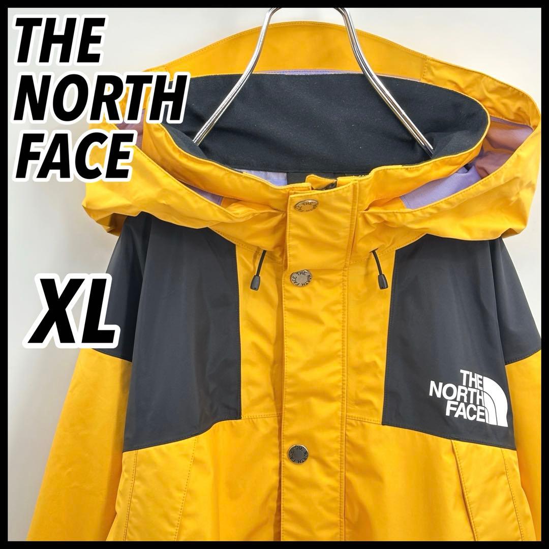 希少XL】ノースフェイス GORE-TEX マウンテンライトジャケット 黄色