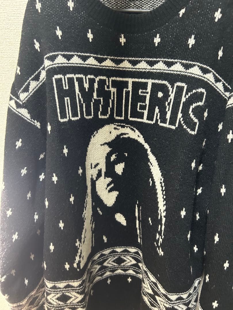 Hysteric Glamourオーバーサイズニット L HYSTERIC GLAMOUR（ヒステリックグラマー）の「HYSTERIC TIMESジャ