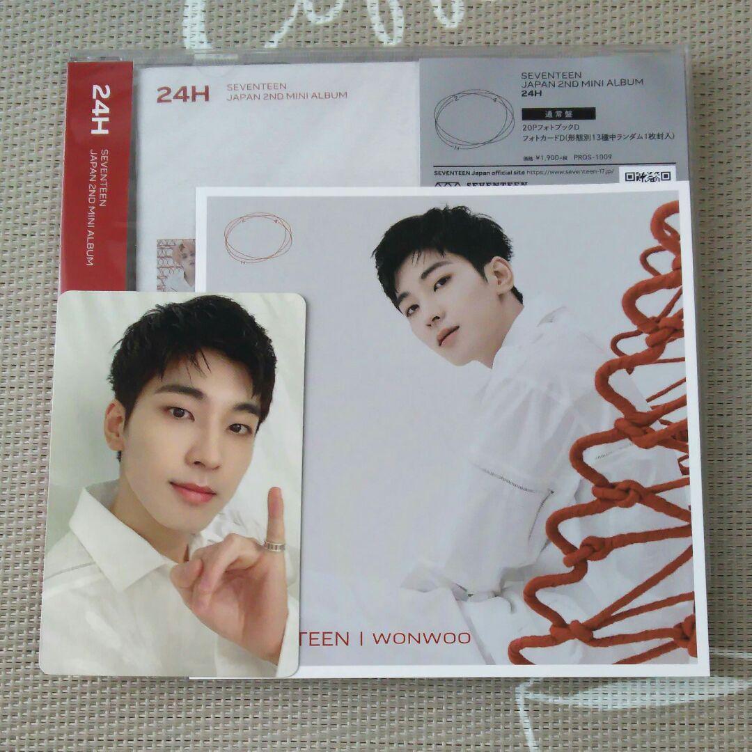 SEVENTEEN 24H 通常盤 トレカ ウォヌ - メルカリ